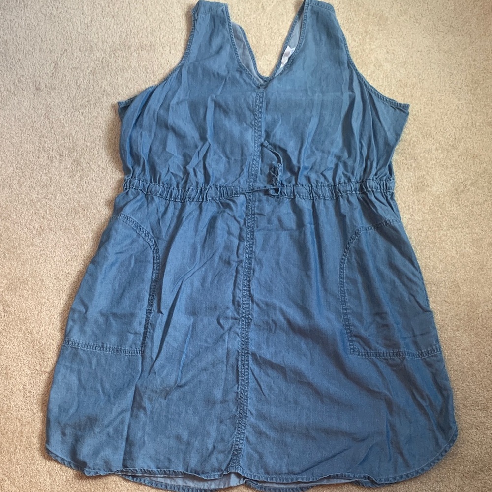 Time and Tru Blue Sleeveless Dress